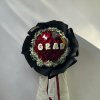 Gypsophila Initials Bouquet 30 Red Roses